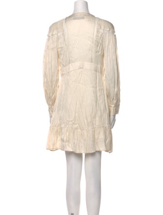 Iro V-Neck Mini Dress