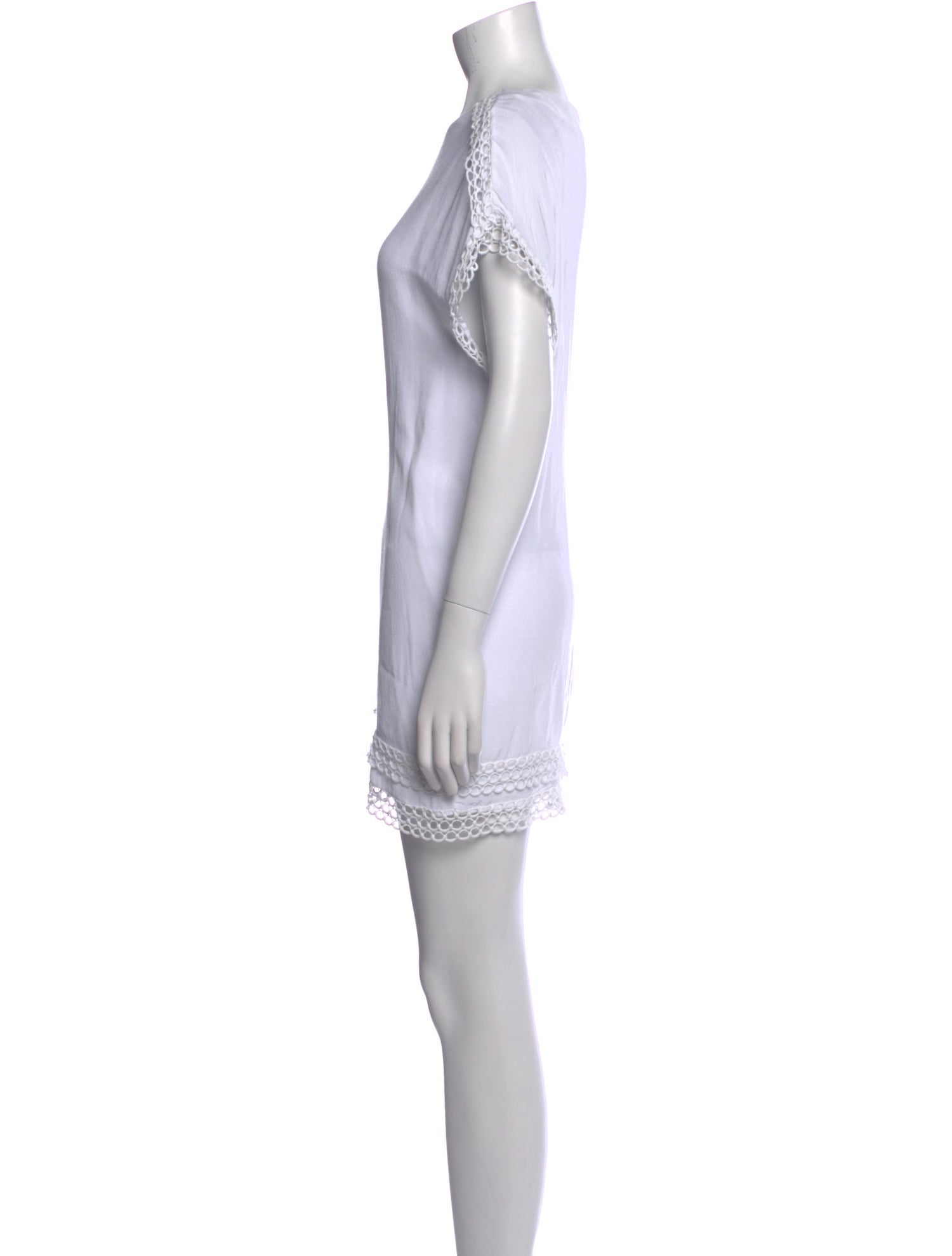 Iro Scoop Neck Mini Dress