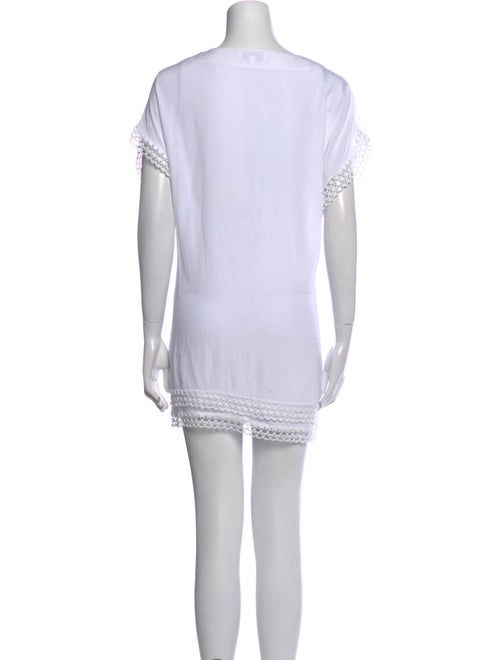 Iro Scoop Neck Mini Dress