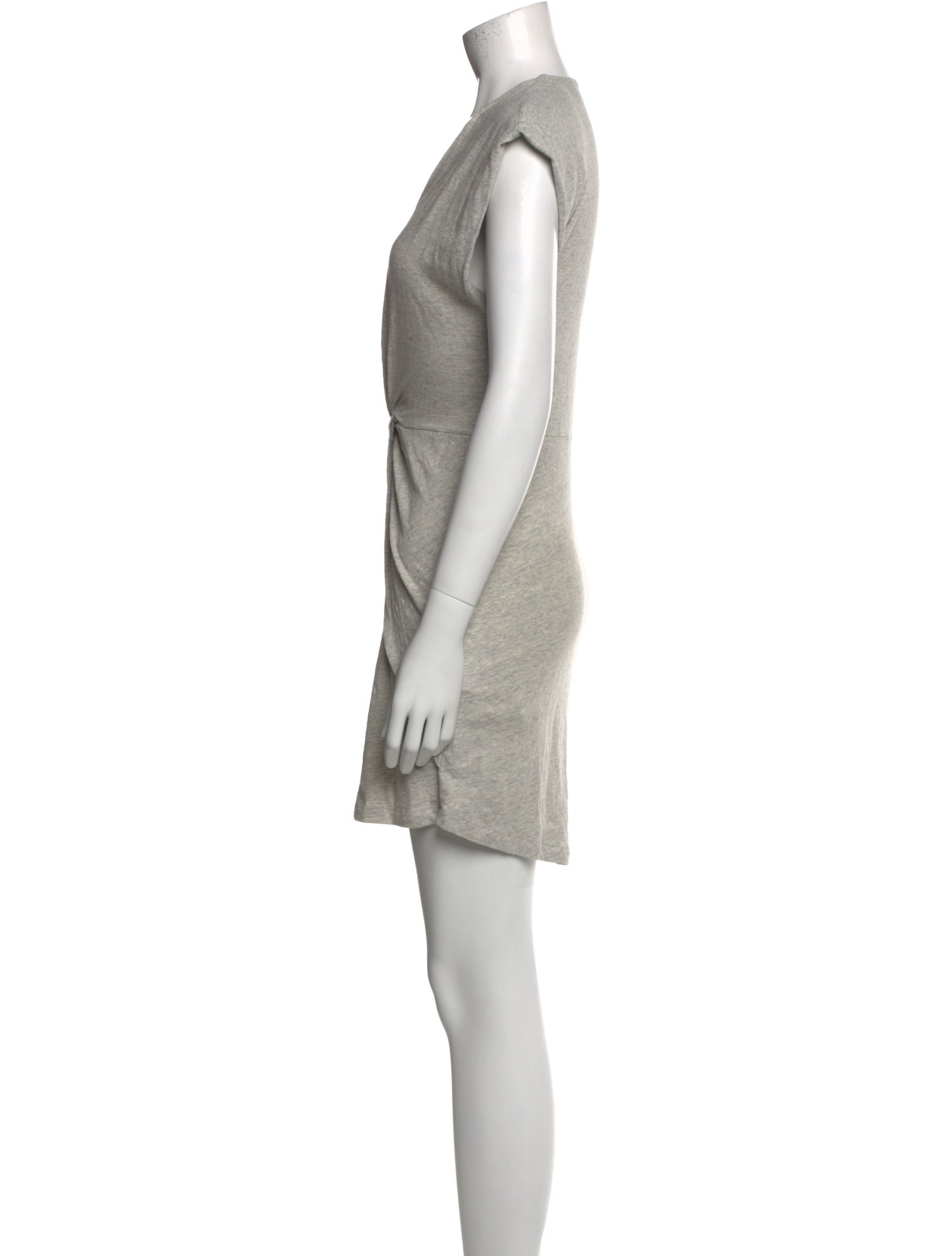 Iro V-Neck Mini Dress