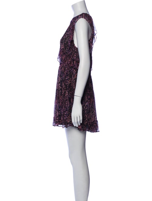 Iro Printed Mini Dress