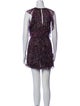 Iro Printed Mini Dress