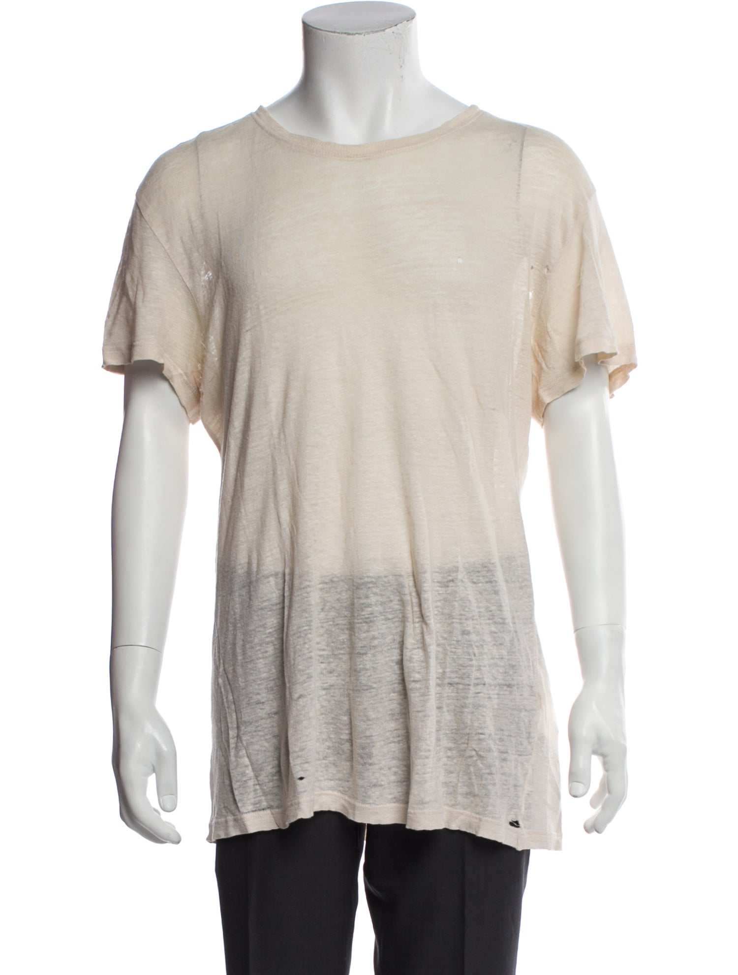 Iro Linen Crew Neck T-Shirt