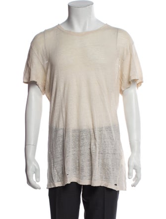 Iro Linen Crew Neck T-Shirt