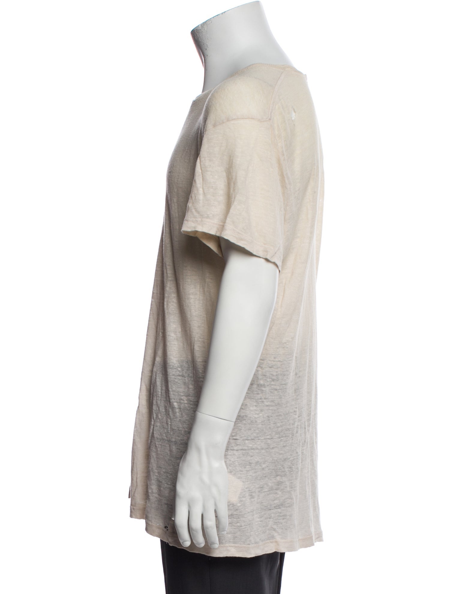 Iro Linen Crew Neck T-Shirt