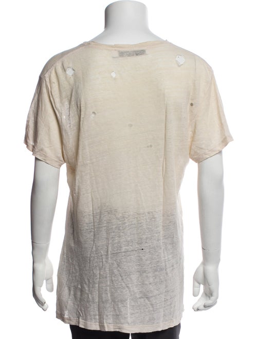 Iro Linen Crew Neck T-Shirt
