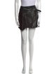 Iro Leather Mini Skirt