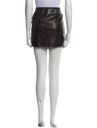 Iro Leather Mini Skirt