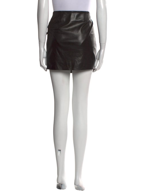 Iro Leather Mini Skirt