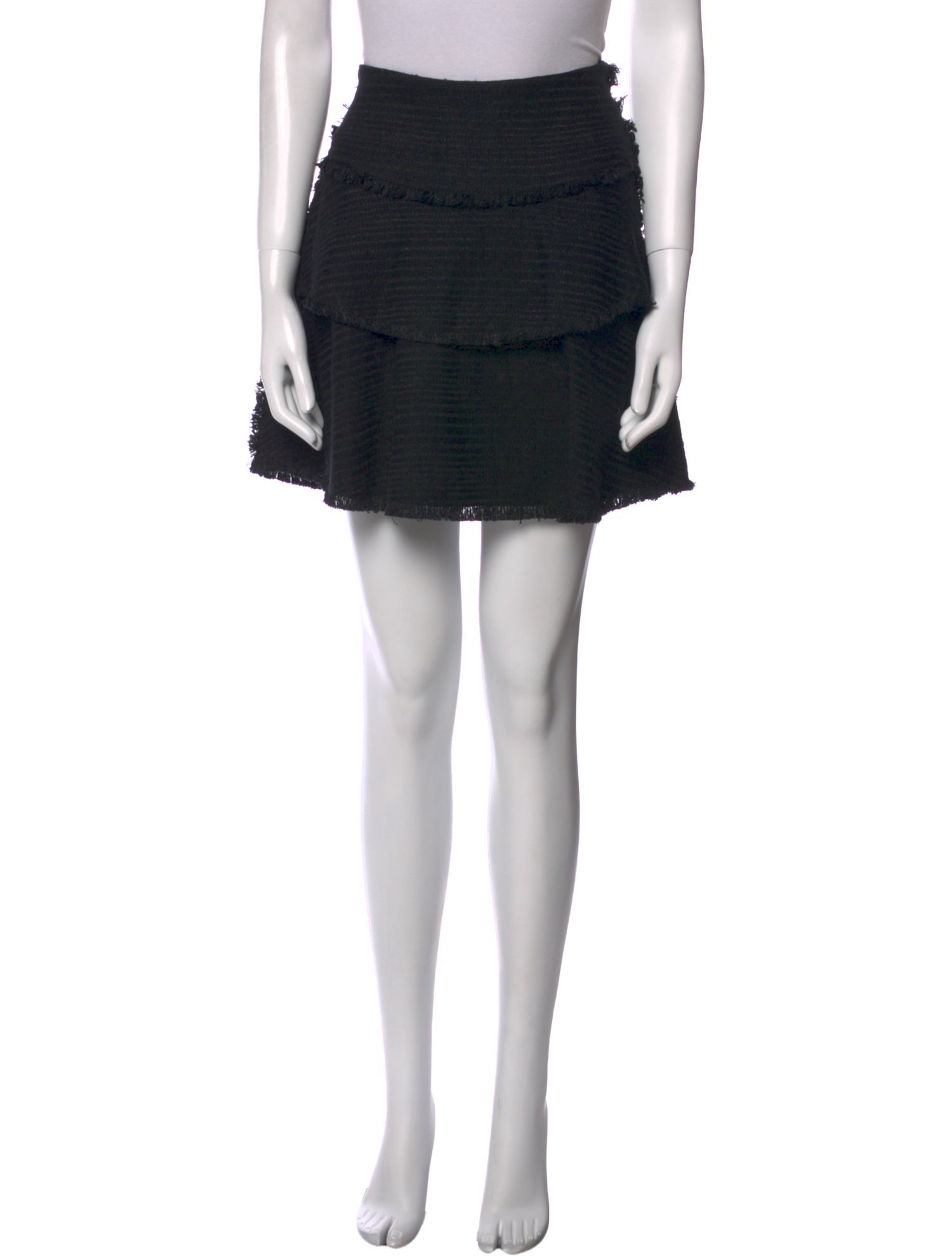 Iro Ruffle Embellishment Mini Skirt w/ Tags