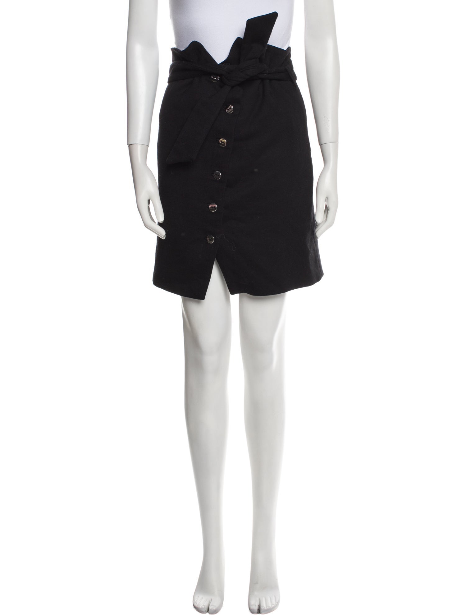 Iro Virgin Wool Knee-Length Skirt