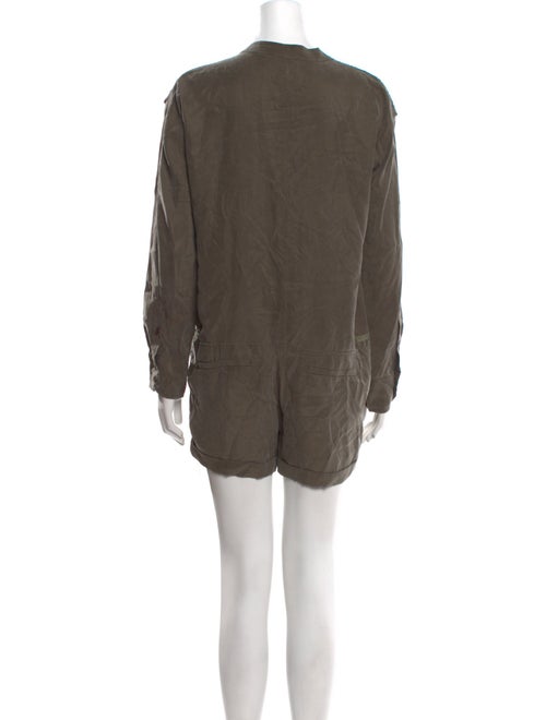 Iro Silk V-Neck Romper