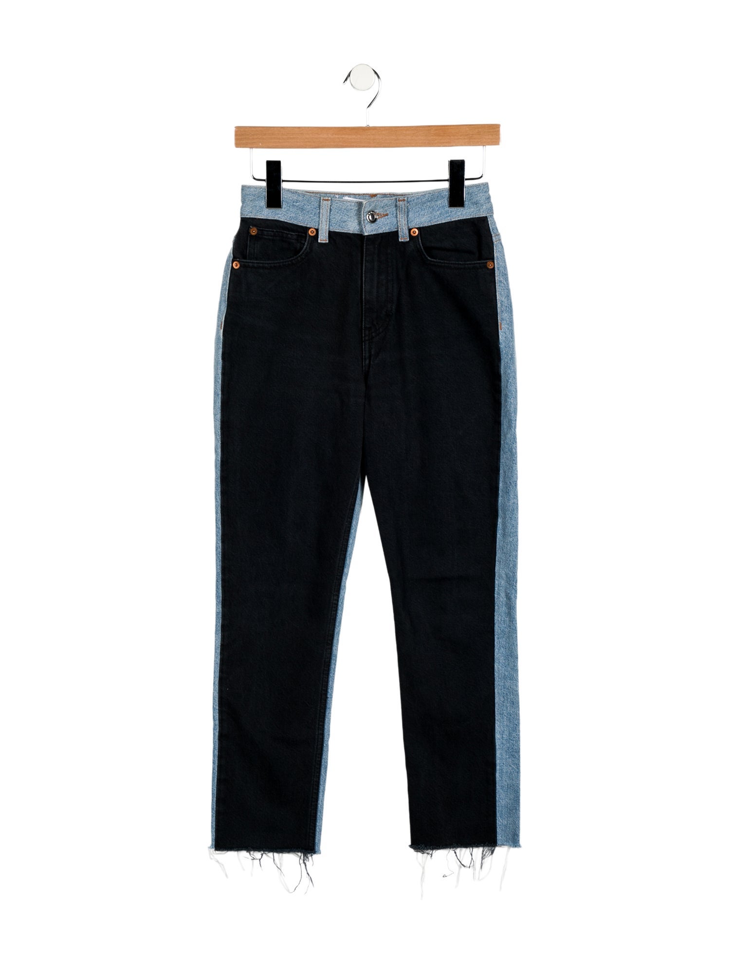Iro High-Rise Straight Leg Jeans