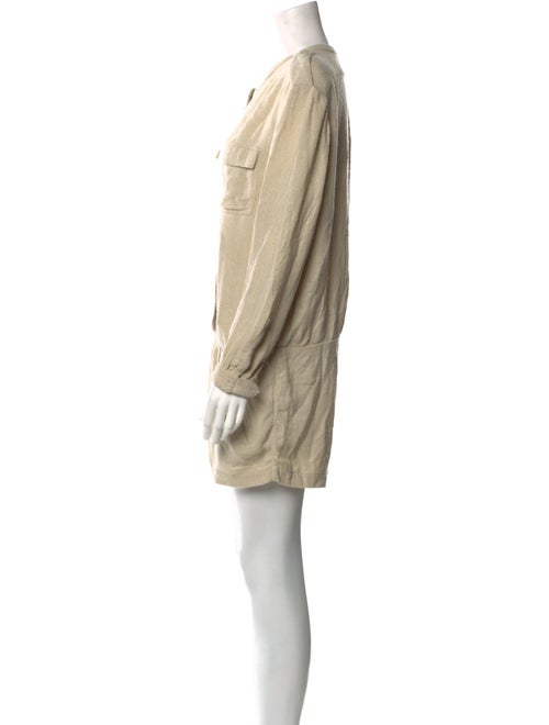 Iro Silk Crew Neck Romper