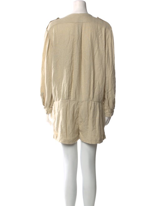 Iro Silk Crew Neck Romper