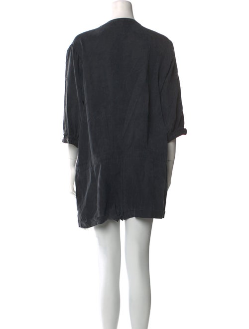 Iro Silk Crew Neck Romper