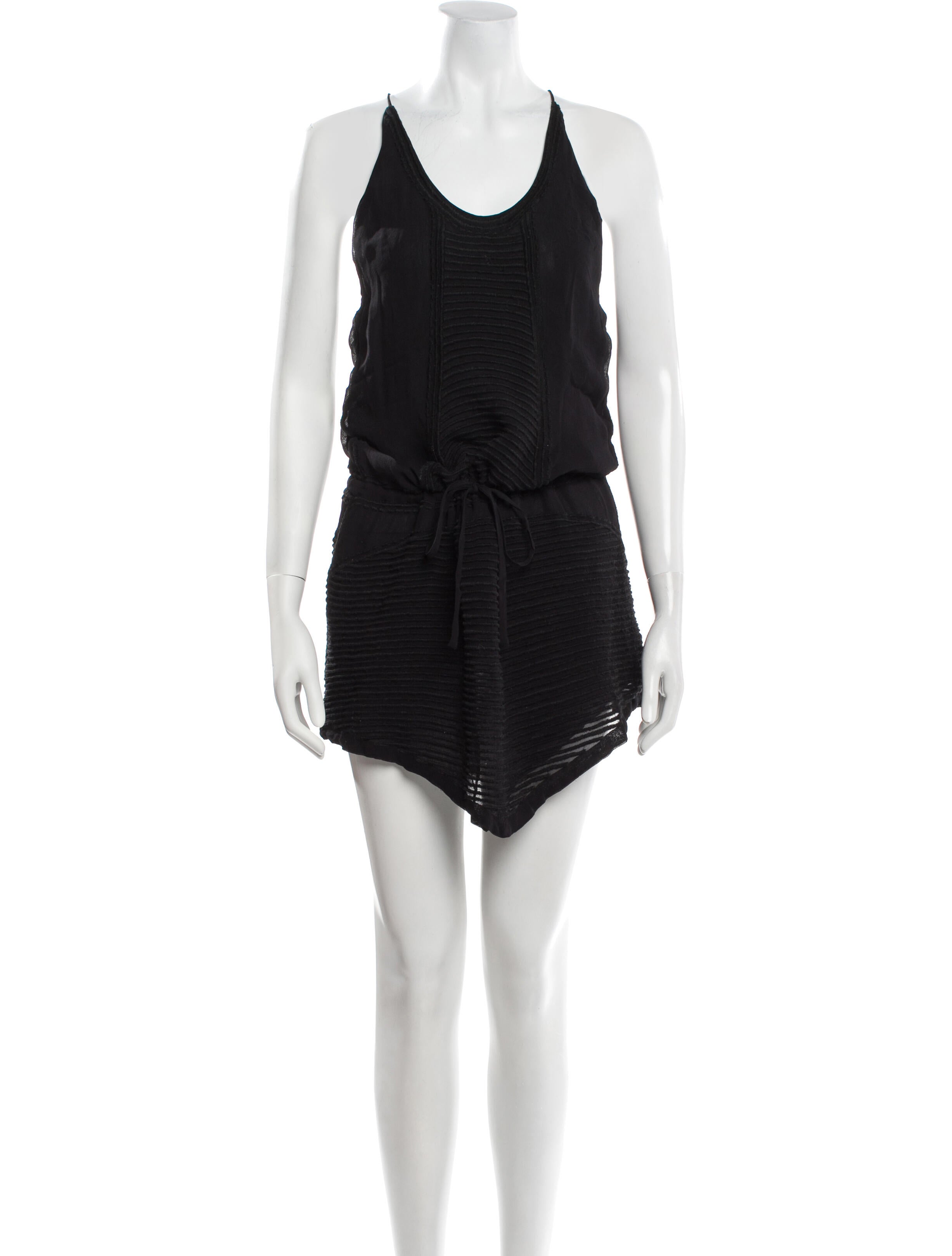 Iro Scoop Neck Knee-Length Dress