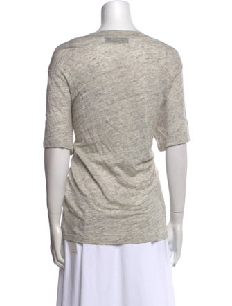Iro Linen V-Neck T-Shirt