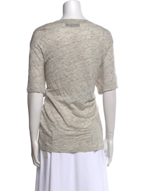 Iro Linen V-Neck T-Shirt