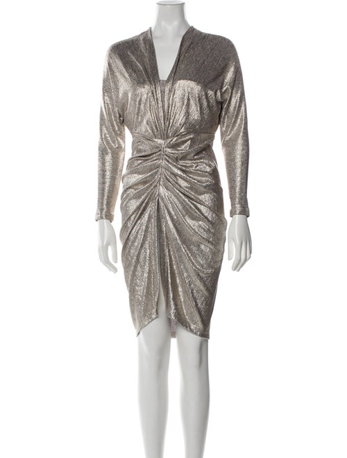 Iro V-Neck Knee-Length Dress