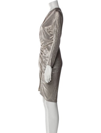 Iro V-Neck Knee-Length Dress