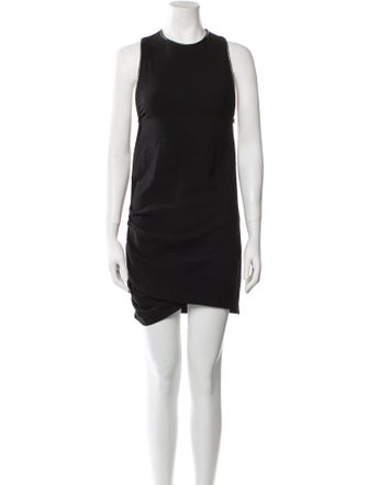 Iro Crew Neck Mini Dress