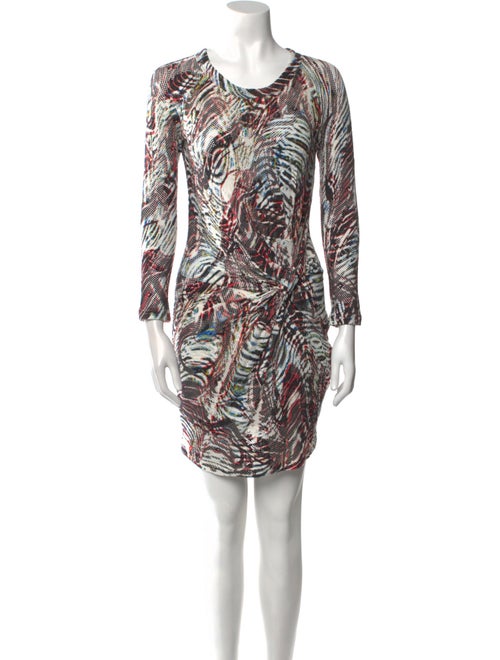 Iro Printed Mini Dress