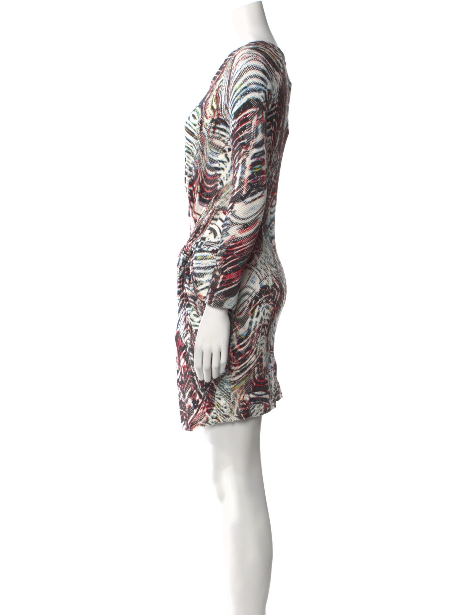 Iro Printed Mini Dress