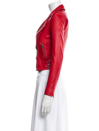 Iro Lamb Leather Biker Jacket