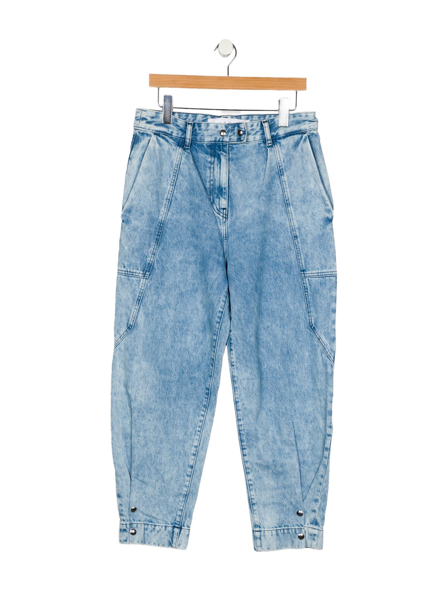 Iro High-Rise Straight Leg Jeans