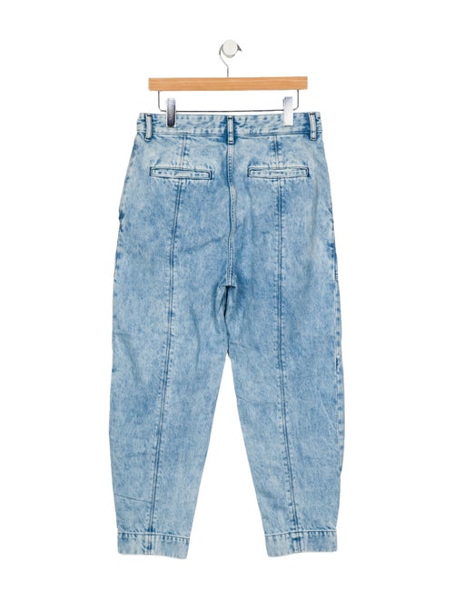 Iro High-Rise Straight Leg Jeans