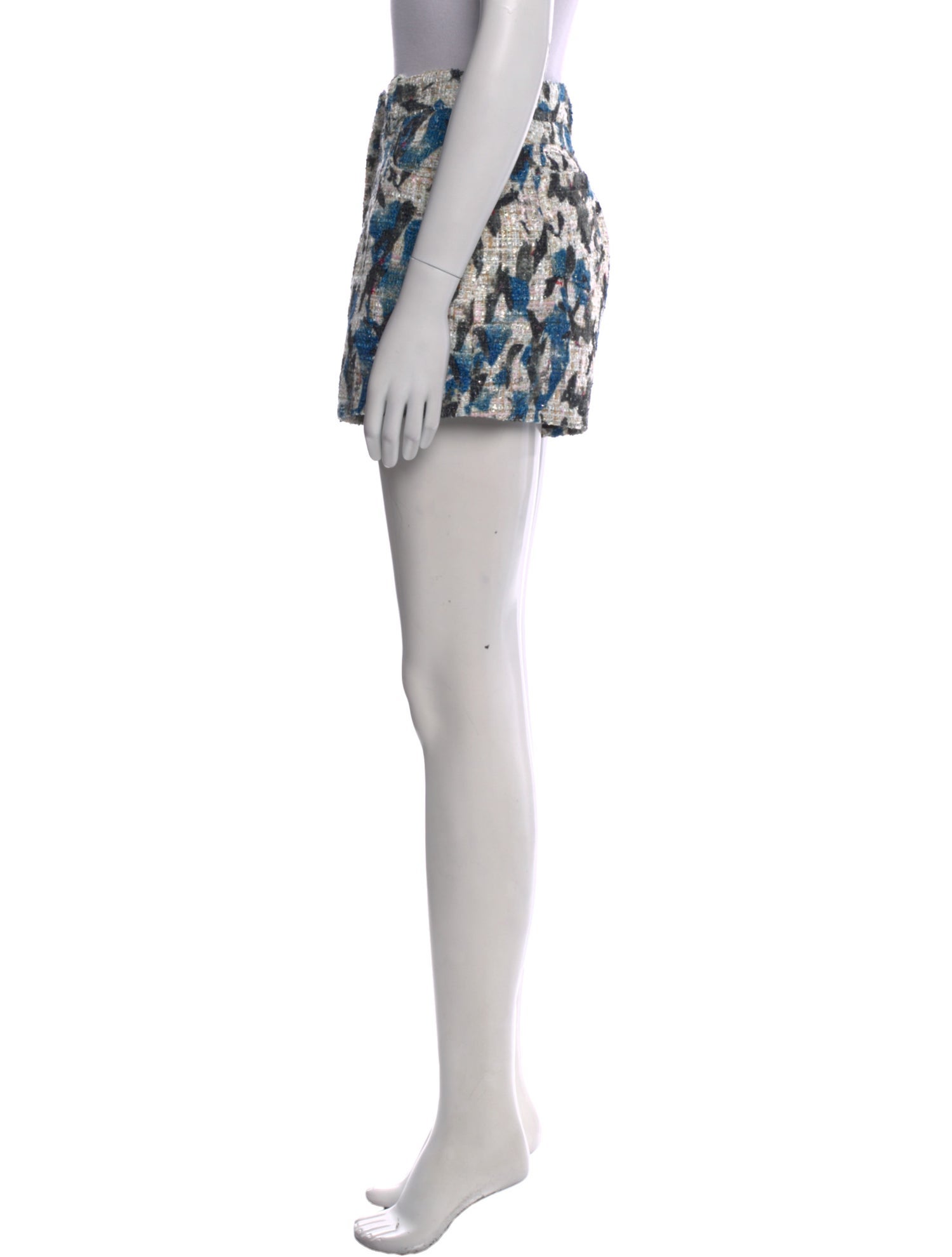 Iro Printed Mini Shorts