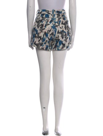 Iro Printed Mini Shorts