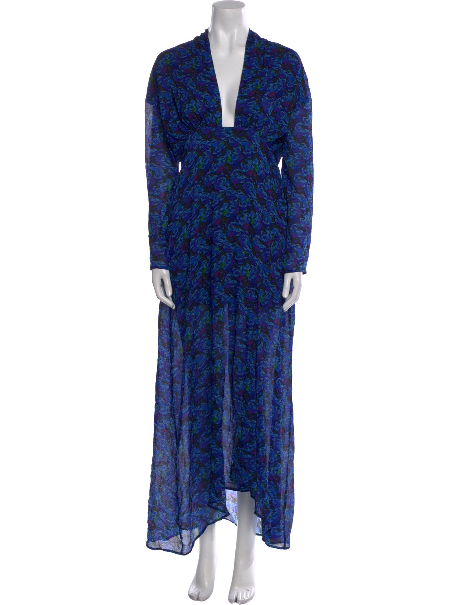 Iro Printed Long Dress w/ Tags