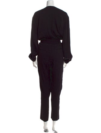 Iro Plunge Neckline Jumpsuit