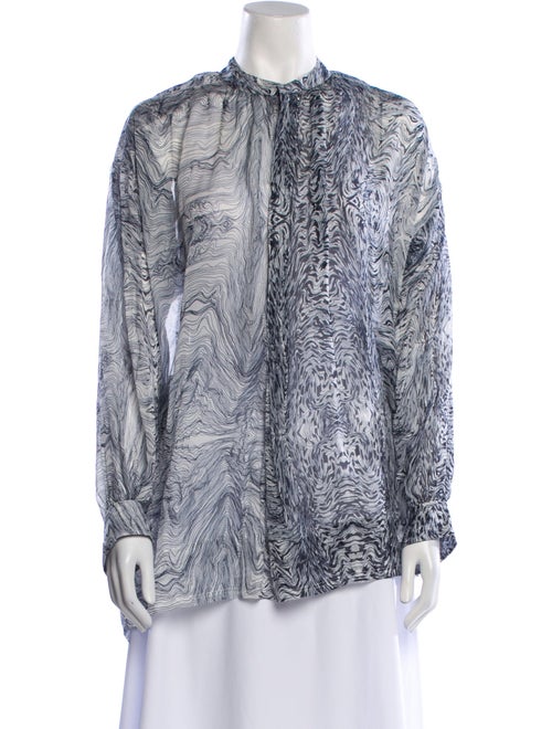 Iro Silk Printed Blouse