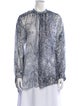 Iro Silk Printed Blouse