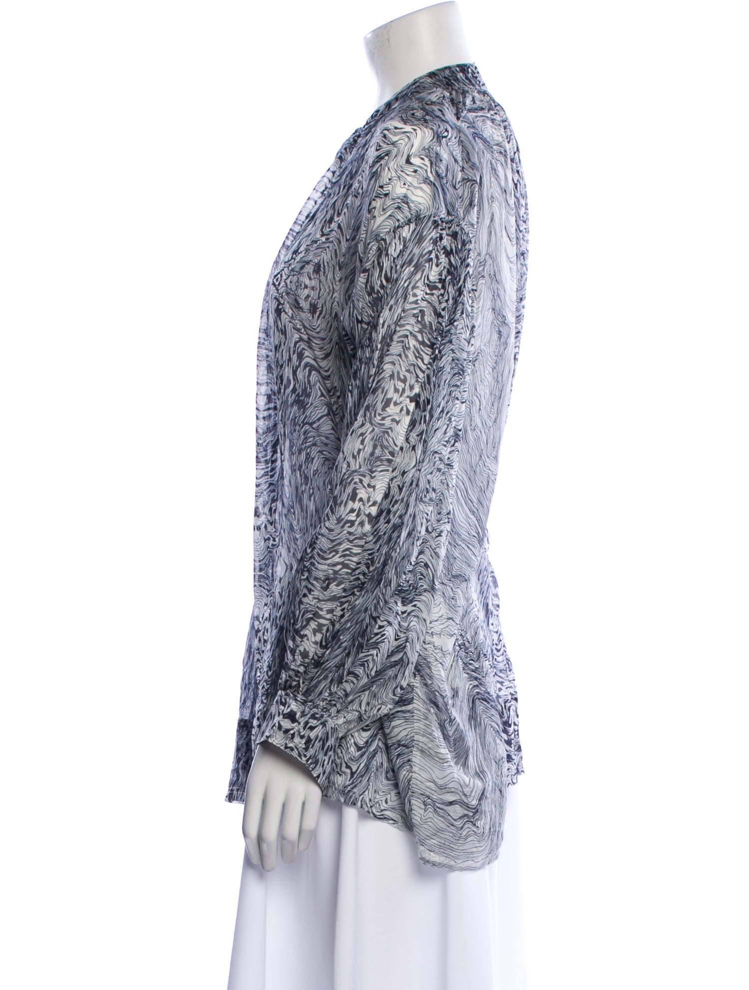 Iro Silk Printed Blouse