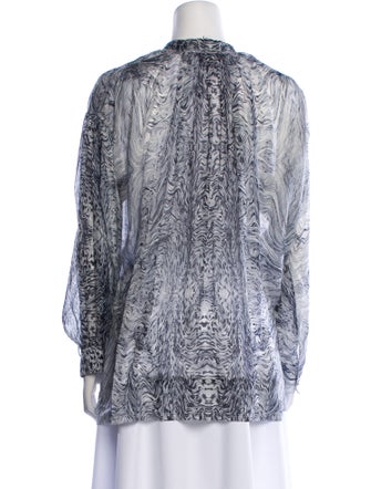 Iro Silk Printed Blouse