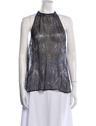 Iro Silk Printed Blouse