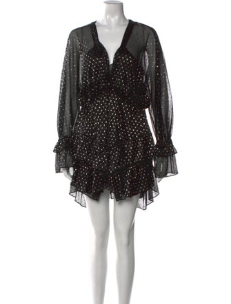 Iro Polka Dot Print Mini Dress