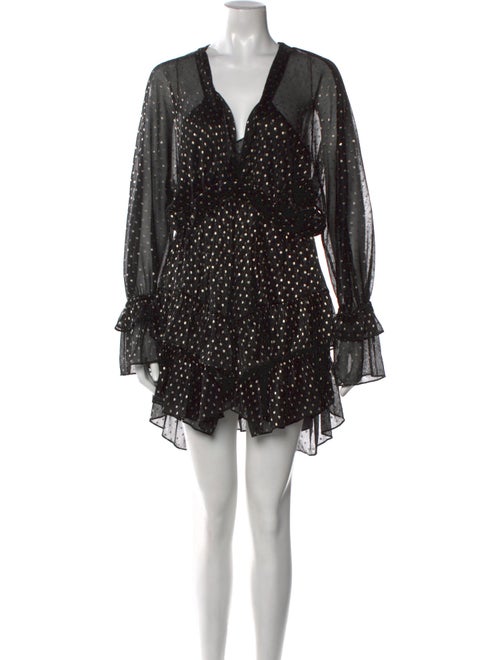 Iro Polka Dot Print Mini Dress