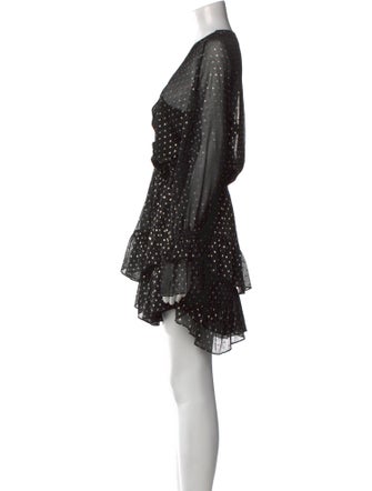 Iro Polka Dot Print Mini Dress