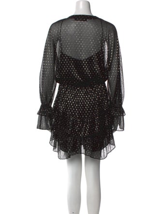 Iro Polka Dot Print Mini Dress