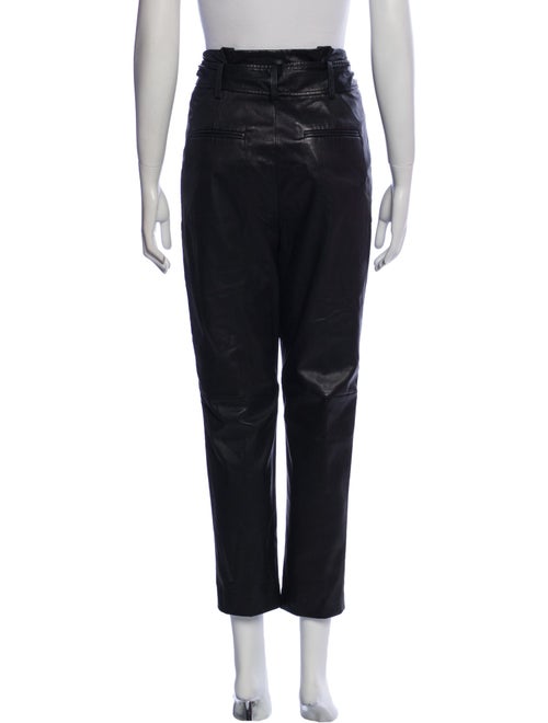Iro Lamb Leather Straight Leg Pants