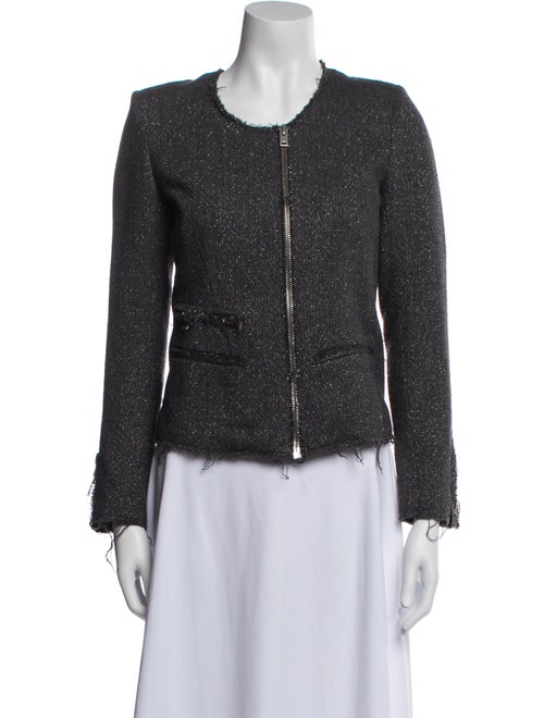 Iro Tweed Pattern Evening Jacket