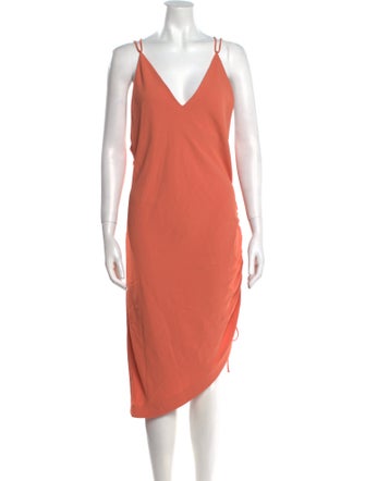Iro V-Neck Midi Length Dress