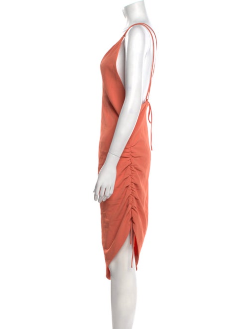 Iro V-Neck Midi Length Dress