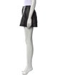 Iro Lamb Leather Mini Shorts
