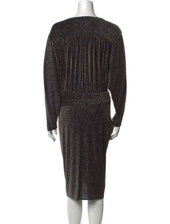 Iro Crew Neck Midi Length Dress